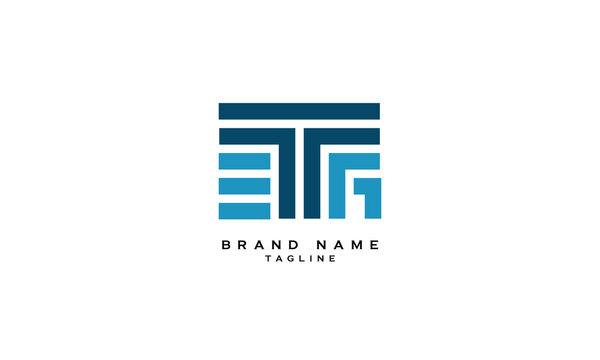 ETG, EGT, TEG, TGE, GTE, GET, Abstract initial monogram letter alphabet logo design