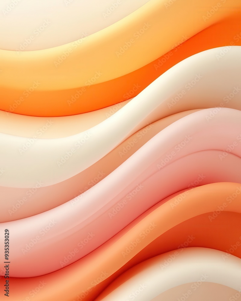 Aufkleber the bright contrast between matte and glossy gradients creates a modern abstract illustration, offer