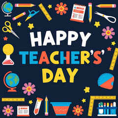 teacher day typography , teacher day lettering , teacher day calligraphy , Happy teacher day typography , Happy teacher day lettering , teacher day