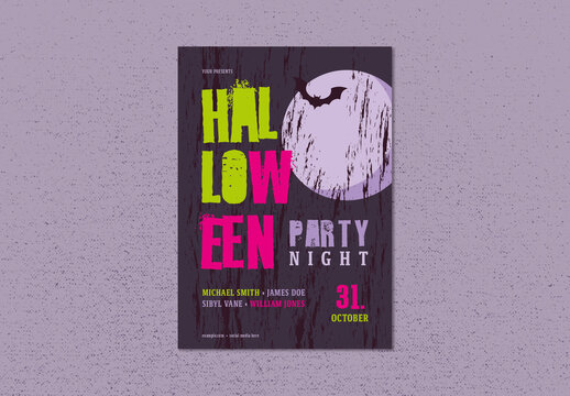 Halloween Party Event Flyer