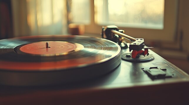 Vintage Record Player.