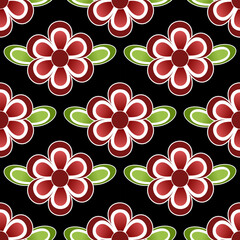 Abstract ethnic geometric pattern design for background or Wallpaper.