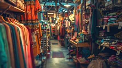 Obraz premium Thrift shopping can uncover unique finds.