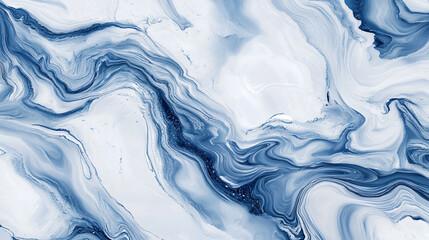 Obraz premium Blue and White Marble Texture blue and white background