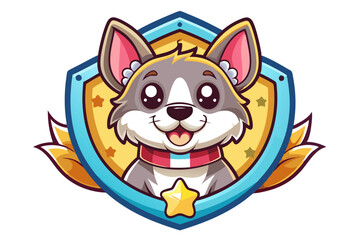 dogs-animal-cute-badge-illustration (25)