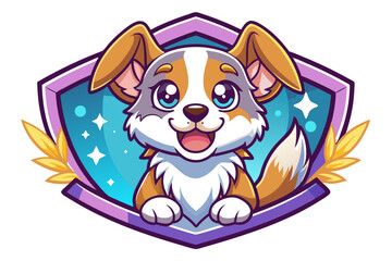 dogs-animal-cute-badge-illustration (24)