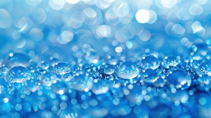 Water droplet texture background with a refreshing feel