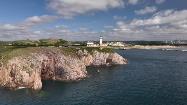 Faro de Aviles o San Juan en Nieva Asturias
