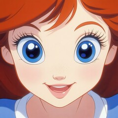 A vibrant young woman in her late s, with a warm smile and curious eyes that shine with youthful energy.