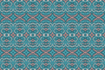 vector illustration seamlessly patterns damask wallpaper for Presentations marketing, decks, Canvas for text-based compositions: ads, book covers, Digital interfaces, print design templates
