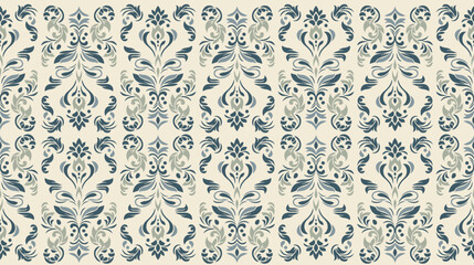 vector illustration seamlessly patterns damask wallpaper for Presentations marketing, decks, Canvas for text-based compositions: ads, book covers, Digital interfaces, print design templates