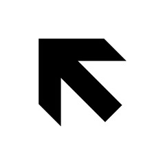 ISO emergency and first aid safety signs_evacuation route symbol only