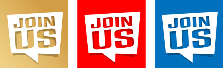 Fototapeta premium Join us