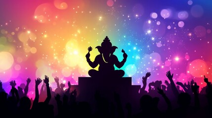 Lord Ganpati's image for Ganesh Chaturthi