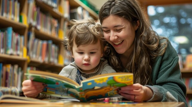 nurturing young minds at the local library