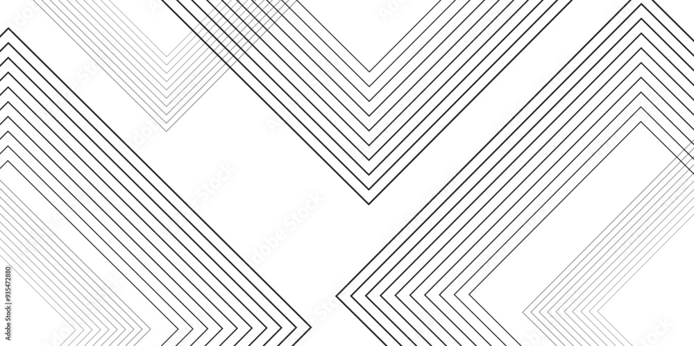 Poster Vector digital art diagonal striped then square Stylish Seamless pattern on white background. modern Creative Design use for book, notebook and calendar covers. high quality textile design, vector.	