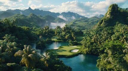 Tropical Paradise Golf Course