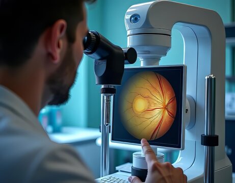 Technical: Ophthalmoscope, fundus photography, imaging