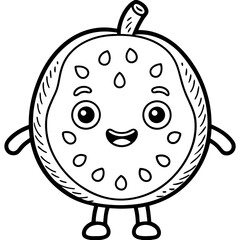 fruit Coloring Page