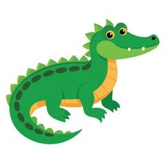 the-crocodile-with-white-background.eps