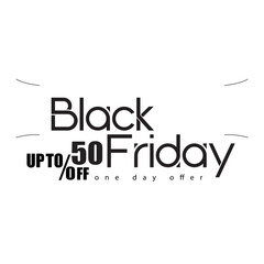 Flat black Friday sale background design