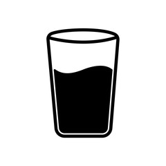 Glass of water icon 