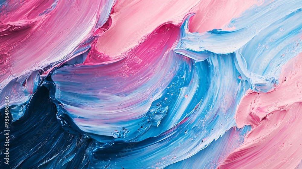 Aufkleber abstract art backgrounds handpainted background acrylic painting on canvastexture fluid acryl fragme