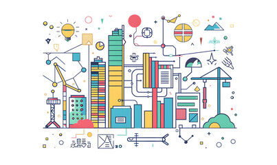 engineering and construction concept.