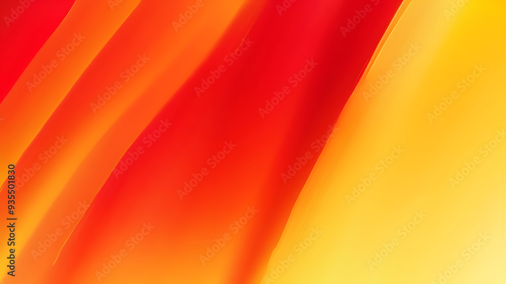Poster high quality abstract red and yellow gradient color realistic background design.
