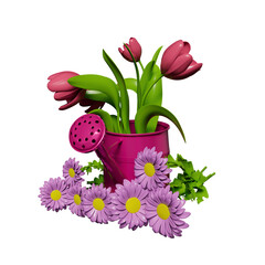 Flowers 3D