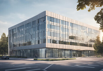 Obraz premium modern office building