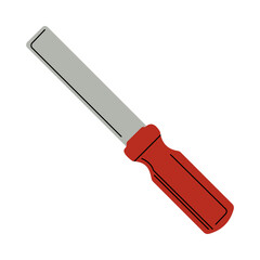 Chisel Icon, Perfect for the design and illustration of carpentry tools, work tools, building shops, and mechanical equipment