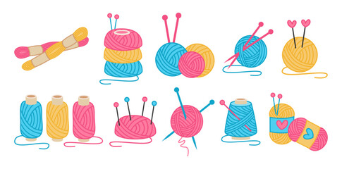 Wool Yarn Vector