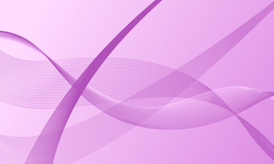 pink violet purple smooth lines wave curves with soft gradient abstract background