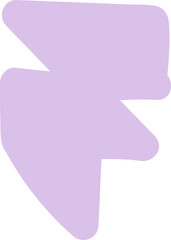 Abstract Scribble Icon Shape