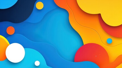 Explore vibrant abstract banners that blend modern flat designs and fun cartoon textures for an eyecatching brand boost.