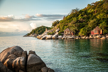 tropical island