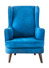 Fototapeta premium Retro armchair png sticker, furniture image on transparent background