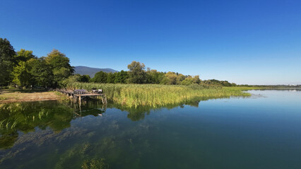 Sapanca Lake and surrounding green area