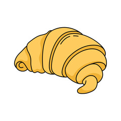 French cuisine, croissant vector design, breakfast, bakery icon