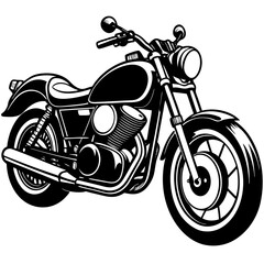 Motorcycle vector Illustration artwork svg