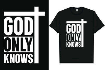 Faith typography tshirt design