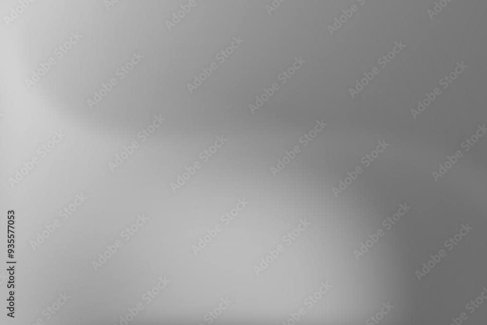 Poster Abstract gray gradient wall background in empty room with bright white light blank studio for modern template banner graphic creative art design, illustration clean backdrop texture wallpaper