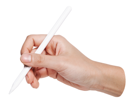 Stylus wireless pen png digital device, transparent background