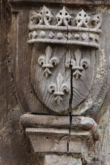 sculpture m&eacute;di&eacute;vale bois