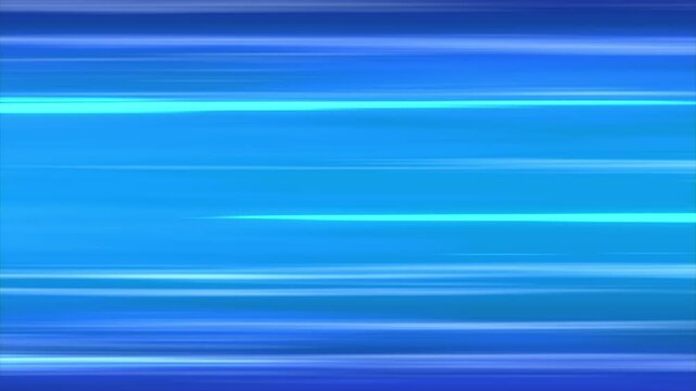 Looped blue horizontal rays animation comic book action layout background.