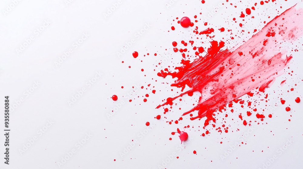 Poster watercolor splashes on paper, an artistic blend of vibrant colors and textures, creating a dynamic b