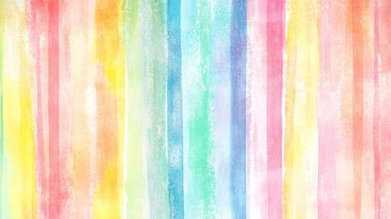 Watercolor Rainbow Stripes Abstract Background, abstract , watercolor , rainbow , stripes