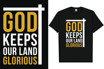 Faith typography graphics tshirt design