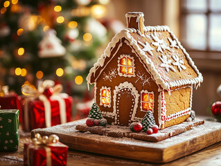 Christmas Gingerbread House